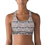 Women Racerback Sports Bras Chihuahua Unicorn