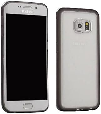 Galaxy S6 edge Case, Tttstore Anti-Gravity Phone case [Self Sticky case] Nano-suction Technology Hands-Free Selfie Shockproof Cover for Samsung Galaxy S6 edge (Samsung Galaxy S6 edge - Clear Grey)