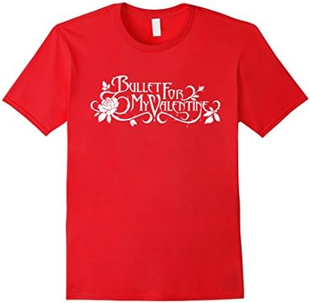 Men's BULLET FOR MY VALENTINE T-SHIRT Medium Red