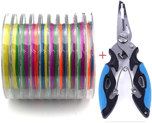 HANGESS Power Pro Fishing Line Braided Fishing Line 4 Series PE 15-80 LB Fishing Rod Kite Line Multi-function with Fish Scissors