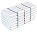 Royal Classic Kitchen Towels, 12-Pack, 100% Natural Cotton, 14 x 25 inches (12 Pack)