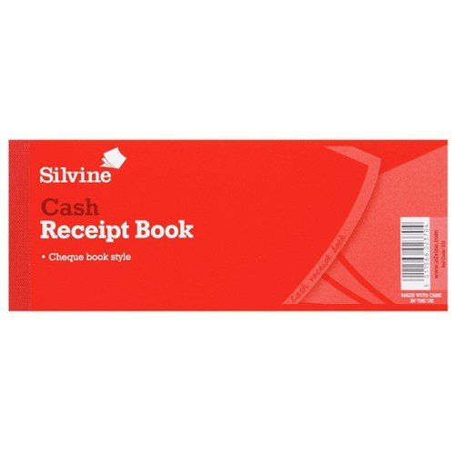 SilvineCheque Book Style 40 Sheets Receipt Book (Pack Of 36) (May Vary)
