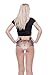 Ababalaya Womens' 3D Animal Print Cute Briefs with Ears, Squirrel,S