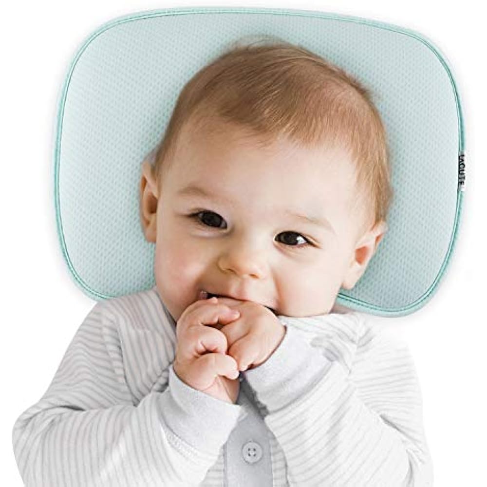 Lagute Lunaby Baby Head Shaping Pillow For Newborn Infant 06 Months