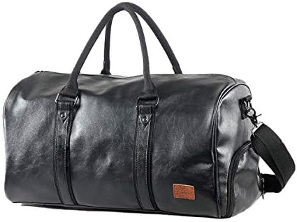 Mioy Vintage Waterproof Travel Tote Luggage Bag leather Large Capacity Men's Weekender Duffel Bag 1 Mioy Vintage Waterproof Travel Tote Luggage Bag leather Large Capacity Men's Weekender Duffel Bag