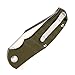 Kizer Cutlery Folding Pocket Knives Flipper Green G10 Handles Tactical EDC Knife,Kizer Ray Laconico Intrepid V4468A2