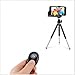 Spark Electronics Bluetooth Wireless Remote Control Camera Shutter Release Self Timer for iPhone 5 5s 5c 4s 4, iPad 5 4 3 iPad Air Mini, Samsung Galaxy S4 S3 Note 3 2, Android Phone (Black)