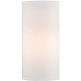 SUNWO Candle Holder, Frosted Glass Chimney for Candle Open Ended, Frosted Glass Hurricane Candle Holders of Various Sizes (3 x 6 Inch)