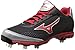 Mizuno Men's Vapor Elite 7 Low-M, Black/Red, 12 M US