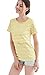 CAKYE Nursing Shirt Maternity Nursing Top Tank for Breastfeeding (Large, Yellow)