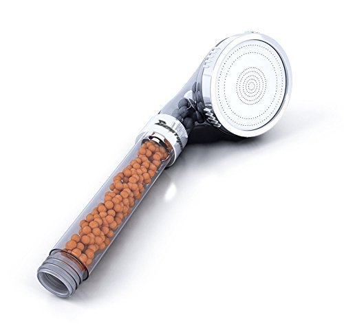 Fome 200% pressure shower head 30% water saving ionic shower filt…