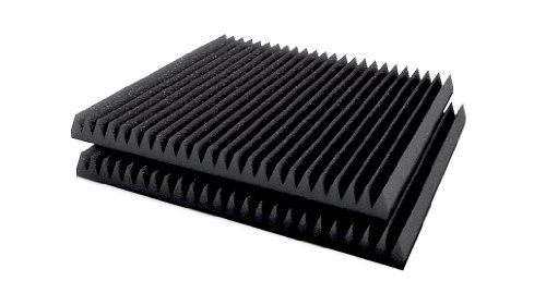 Sonic Homework Acoustic Sound Foam kit, incl. 28 Sqft. 2-in. thick Wedge Foam with free adhesives, for studios and critical listening applications