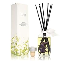 LOVSPA DE-Stress Lavender & Eucalyptus Scented Oil Reed Diffuser Sticks Set | A Relaxing Blend of Woody Lavender, Sage, Eucalyptus & Rosemary Essential Oils