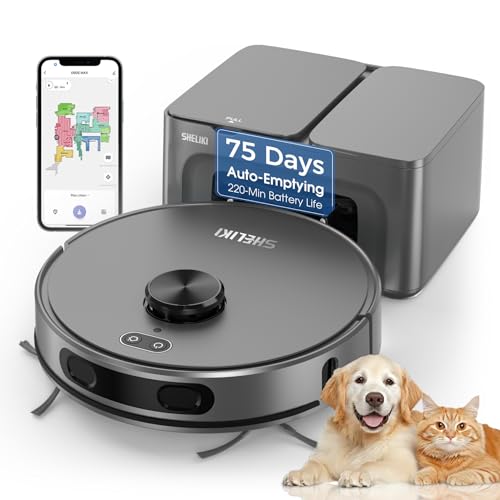 Robot Vacuum and Mop Combo LiDAR Navigation