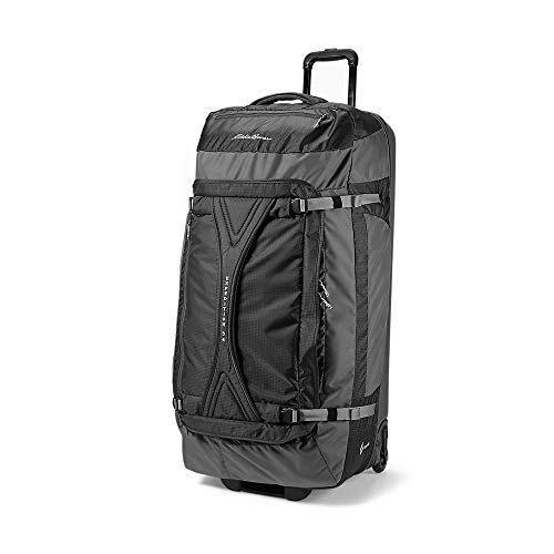 Eddie Bauer UnisexAdult Expedition Drop Bottom Rolling Duffel Extra Large, Bl Pricepulse