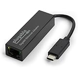 Plugable USB-C to 10/100/1000 Gigabit Ethernet LAN Network Adapter (Compatible with Windows, Mac OS, Linux, Chrome OS)