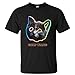ZENN Men's Odd Future Ofwgkta Golf Wang Cat T-shirt With Free Patch black M