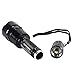 Forrader C12 XM-L2 U3 Super-bright LED Flashlight Torch Light with Tail Button Switch Controlled by 5-mode, Black (Flashlight Only)