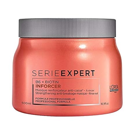 L'Oréal Professionnel Serie Expert Inforcer Maske, Stärkende Maske gegen Haarbruch, 1er Pack (1 x 500 ml)