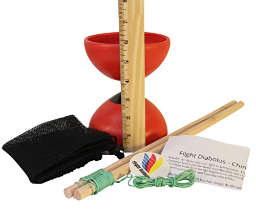 2 Flight+Performance+Diabolo+Chinese+Handsticks