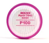 Moldex P100 Particulate Filter For Use With 7000 And 9000 Series (2 Pieces)
