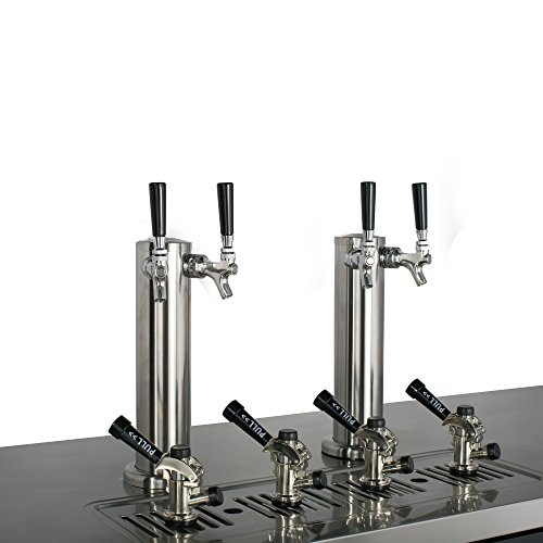 image for Maxx Cold MXBD72-2S Commercial Stainless Steel NSF Bar Direct Draw Keg