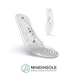 MindInSole Acupressure Magnetic Massage Shoe Insoles Foot Therapy Reflexology Pain Relief for All Men and Women Sizes - Washable & Cuttable