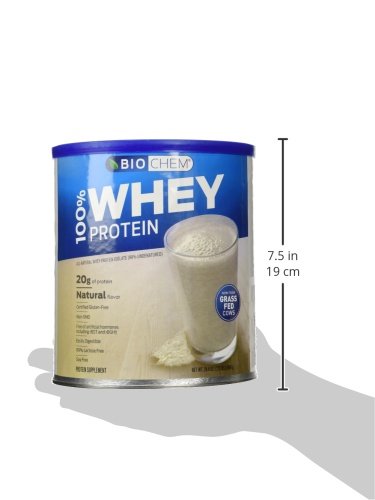 Biochem Ultimate 100 % Whey protein, Natural, 24.6-Ounce Can