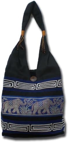 Bag ** blue ** Elephant Handbag Sportsbag new Club vintage 30 x 28 x 11 cm