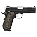 Cool Hand G10 Grips Compatible Replacement for 1911 Full Size, Taurus, Kimber, Springfield, Rock Island, Screws Included, Bobtail Round Butt Cut, Ambi Safety Cut, Sunburst Texture, Coyote