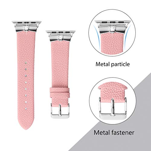 image for MmNote watches for men Leather Bands Compatible Watch Band Slim Replac