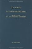 Was Sind Erignisse? : Eine Studie Zur Analytischen Ontologie, Stoecker, Ralf, 3110129094