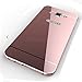 J7 Case, Galaxy J7 Case, Silverback(TM) -Luxury Metal Air Aluminum Bumper Detachable + Mirror Hard Back Case 2 in 1 Cover Ultra-Thin Frame For Samsung Galaxy J7 -RoseGold