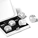 Aluminum Dice 5 in 1 Set Travel Case Deluxe Gift Souvenir