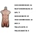 Simulation Of The Skin Artificial Silicone Dildo The Transvestite Half Body Suit