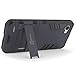 LG Q6 Case, LG Q6 Plus Case, LG Q6a Case, CoverON Shadow Armor Series Modern Style Slim Hard Hybrid Phone Cover with Kickstand Case for LG Q6 / Q6 Plus / Q6a - Navy