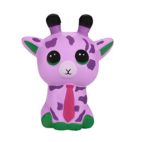 Hot Sale!! Squishy Toy, ZOMUSAR New Jumbo Squishy Spotted Deer Squishies Slow Rising Scented of Decompression Toys (As Show)