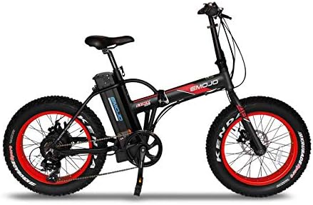 Emojo Lynx Folding Electric Bicycle 500W 36V or 48V E-Bike 20 X 4.0 Fat Tire Bike