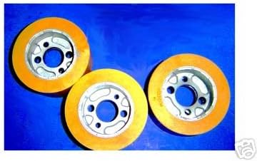 Amazon.com : Accura/COMATIC Medium Sized Power Feeder/Stock Feeder Wheels Set of 3 50 X 100 MM : Other Products : Garden \u0026 Outdoor