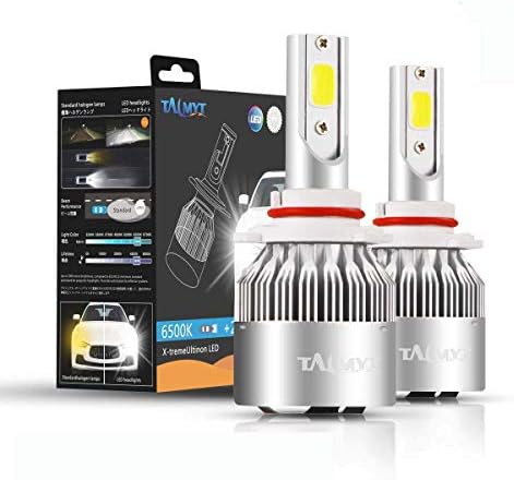 9006 HB4 LED Headlight Bulbs All in one Car Led Headlamp Conversion Kit 2PC 72w 7600lm Extremely Bright Hb4 Led Fog Light Waterproof Instead of Halogen,Hid Bulbs,2 years Warranty