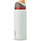Owala FreeSip Insulated Stainless Steel Water Bottle with Straw for Sports, Travel, and School BPA-Free Sports Water Bottle, 40 oz, Boneyard