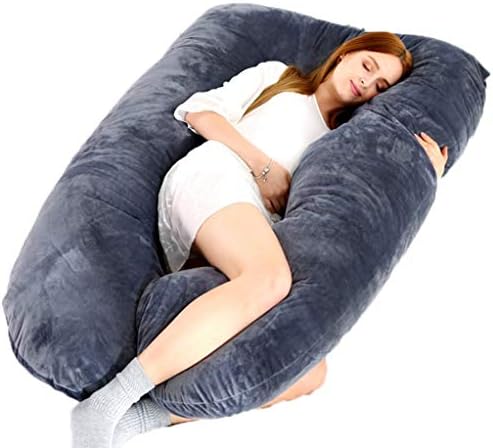 抱き枕 だきまくら 妊婦 未使用 U型 7字型抱き枕 ロング クッション いびき防止 快眠グッズ 横向き寝枕 授乳 カバー洗える 背もたれクッション