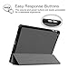 Fintie SlimShell Case for iPad 6th / 5th Generation (2018 2017 Model, 9.7 Inch), iPad Air 2 / Air 1 (9.7 Inch) - Lightweight Stand Smart Protective Cover with Auto Sleep/Wake, Grey