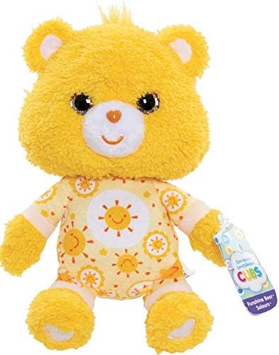 Care Bears Cubs - Funshine Bear, Approx 8 "- Cute Retro Bear, Collect The Rainbow!