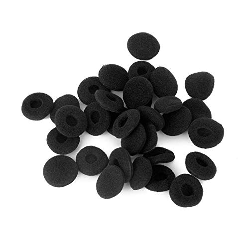 Elettronica Spugnette copricuffie Cuffie ricambio sostituzione auricolari  nere 20pz urban-earth.co.uk