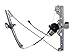 HANSUN 8801-0065 Power Window Regulator With Motor Front Right Passenger Side For Cadillac Chevy GMC - Escalade Avalanche Silverado Tahoe Sierra Yukon