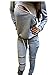Q&Y Women's Asymmetric Zip Sweatsuits Tracksuits Sports Outfits Set