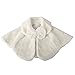 FAYBOX Cozy Faux Fur Flower Girl Bolero Shrug Accessories Princess Cape