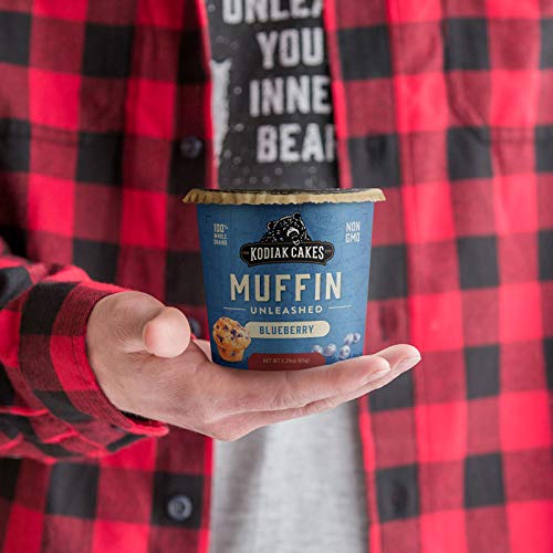 KODIAK CAKES MINUTE MUFFINS, MOUNTAIN BLUEBERRY, 2.29 OUNCE (PACKAGING MAY VARY)