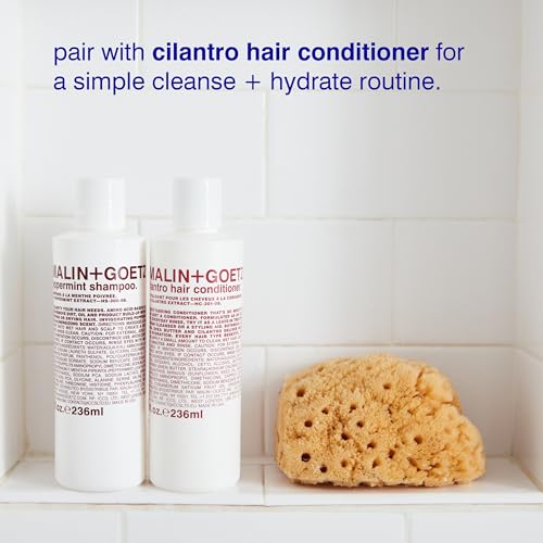 Malin + Goetz Shampoo – Clarifying, Unisex Natural Shampoo to Cleanse & Hydrate, Scalp Treatment Nourishes and Restores Healthy Texture for All Hair Types, Vegan and Cruelty-Free